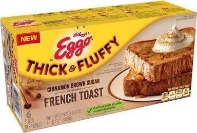 CINNAMON BROWN SUGAR EXTRA THICK & FLUFFY FRENCH TOAST SLICES, CINNAMON BROWN SUGAR