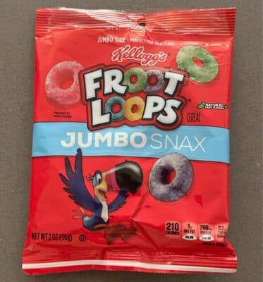 JUMBO SNAX CEREAL, JUMBO SNAX