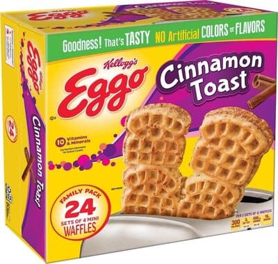 CINNAMON TOAST MINI WAFFLES, CINNAMON TOAST