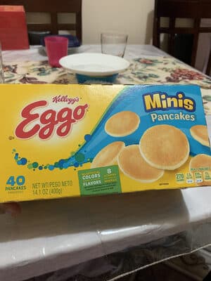Kellogg's Eggo Pancakes Buttermilk Minis 14.1oz