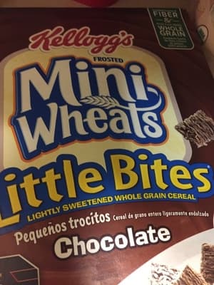 Kellogg's Mini-Wheats Cereal Little Bites Chocolate 15.2oz