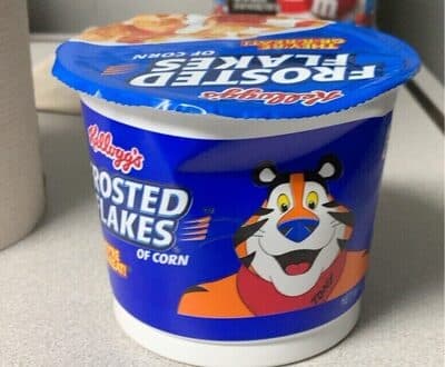 Kellogg's Frosted Flakes Cereal In A Cup 2.1oz