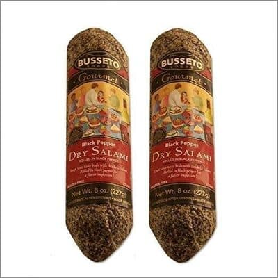 CLASSICO BLACK PEPPER COATED ITALIAN DRY SALAMI