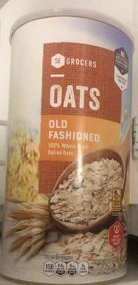 OLD FASHIONED 100% WHOLE GRAIN ROLLED OATS, OLD FASHIONED