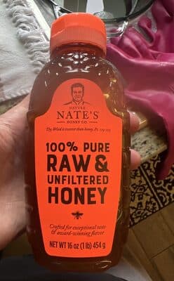 100% PURE RAW & UNFILTERED HONEY