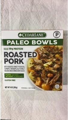 ROASTED PORK WITH ROASTED SWEET POTATOES, TURNIPS, PARSNIPS, BUTTERNUT SQUASH AND CHIMICHURRI SAUCE PALEO BOWLS, ROASTED PORK
