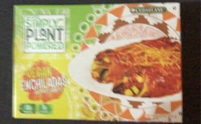 ENCHILADAS VEGAN IN RED SAUCE SIMPLY PLANT POWERED, ENCHILADAS VEGAN