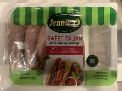 SWEET ITALIAN TURKEY SAUSAGE, SWEET ITALIAN