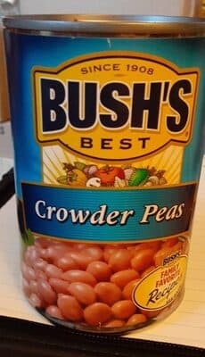 BUSH'S Crowder Peas  15 oz