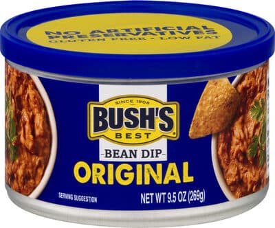 BUSH'S BEST Original Bean Dip 9.5 oz