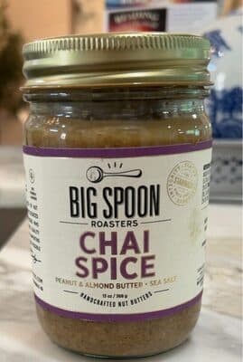 PEANUT & ALMOND BUTTER, SEA SALT CHAI SPICE, PEANUT & ALMOND BUTTER, SEA SALT