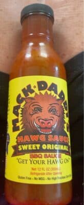 ALL NATURAL SWEET ORIGINAL HAWG BBQ SAUCE