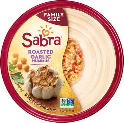 ROASTED GARLIC HUMMUS, ROASTED GARLIC
