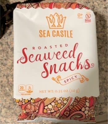 SPICY ROASTED SEAWEED SNACKS, SPICY
