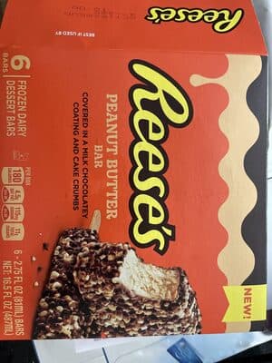 FROZEN DESSERT BAR, PEANUT BUTTER