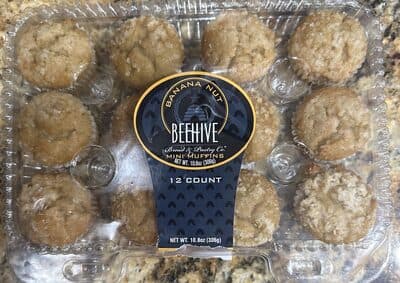 BANANA NUT MINI MUFFIN, BANANA NUT