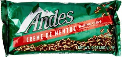 ANDES, BAKING CHIPS, CREME DE MENTHE
