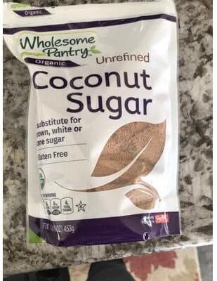 ORGANIC, COCONUT UNREFINED SUGAR, COCONUT