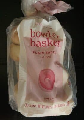 PLAIN SLICED BAGELS, PLAIN