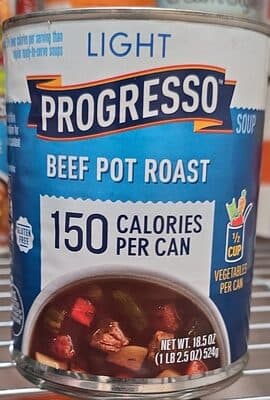 Progresso Light Beef Pot Roast Soup