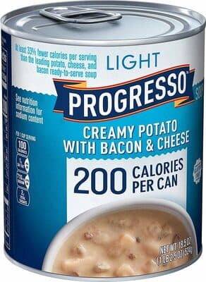 Progresso Light Creamy Potato with Bacon & Cheese Soup