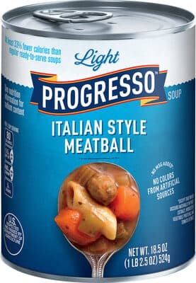 Progresso Light Italian Style Meatball Soup