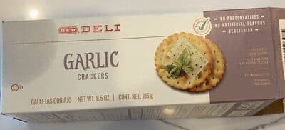 GARLIC CRACKERS, GARLIC