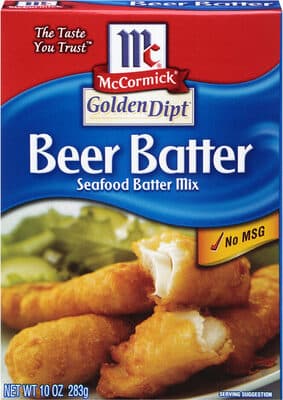 MCCORMICK, GOLDEN DIPT, SEAFOOD BEER BATTER MIX