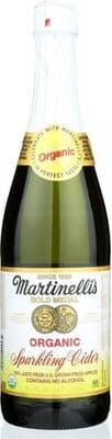 ORGANIC SPARKLING CIDER 100% JUICE, CIDER