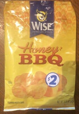 HONEY BBQ FLAVORED POTATO CHIPS