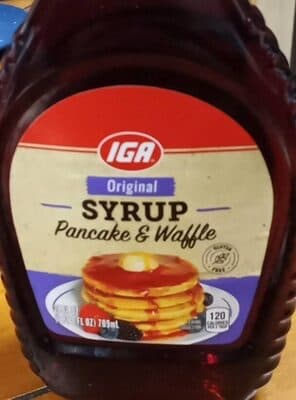 PANCAKE & WAFFLE ORIGINAL SYRUP