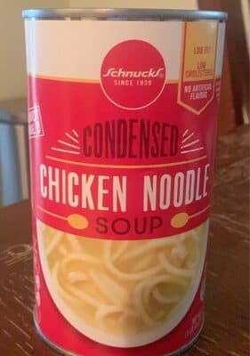 CHICKEN NOODLE CONDENSED SOUP, CHICKEN NOODLE