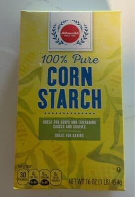 100% PURE CORN STARCH