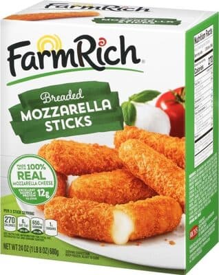 BREADED MOZZARELLA STICKS, MOZZARELLA