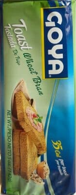 TOAST WHEAT BRAN, WHEAT