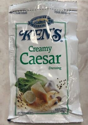 CREAMY CAESAR DRESSING, CREAMY CAESAR
