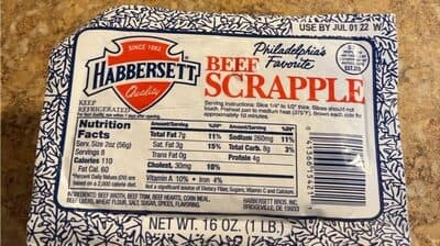 BEEF SCRAPPLE