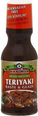 PRESERVATIVE FREE TERIYAKI BASTE & GLAZE