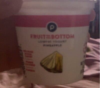 PINEAPPLE LOWFAT YOGURT, PINEAPPLE