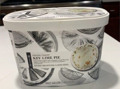 KEY LIME PIE FROZEN YOGURT, KEY LIME PIE