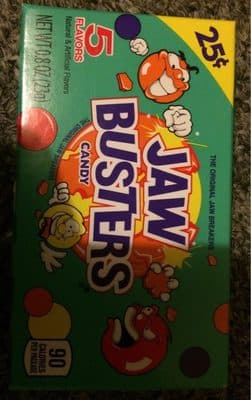 JAW BUSTERS, JAW BREAKERS CAND