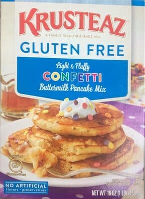 CONFETTI BUTTERMILK PANCAKE MIX, CONFETTI