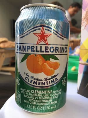 SPARKLING CLEMENTINE BEVERAGE WITH 9% MANDARIN JUICE, 5% ORANGE JUICE AND 2% CLEMENTINE JUICE FROM CONCENTRATE