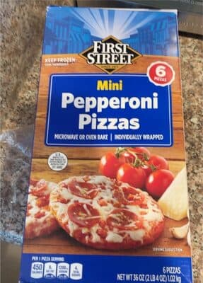 6"" MINI PEPPERONI PIZZAS, 6"" MINI PEPPERONI