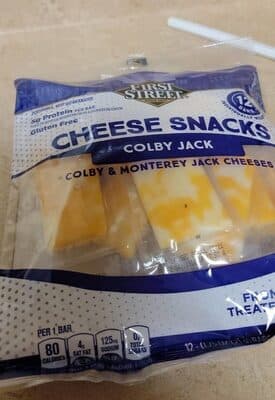 COLBY JACK COLBY & MONTEREY JACK CHEESE SNACKS, COLBY JACK
