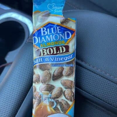 SALT 'N VINEGAR FLAVORED ALMONDS, SALT 'N VINEGAR