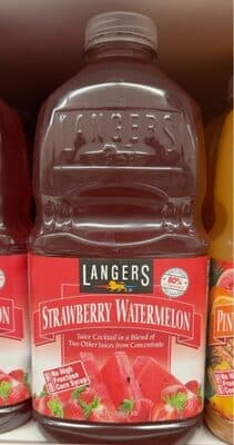 STRAWBERRY WATERMELON JUICE COCKTAIL