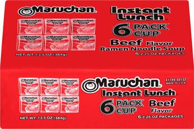 BEEF RAMEN NOODLE SOUP, BEEF