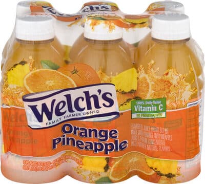 WELCH'S, JUICES DRINK, ORANGE PINEAPPLE