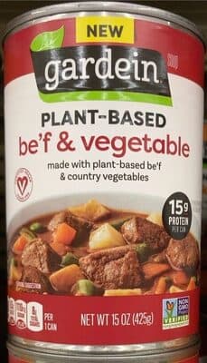 BE'F & VEGETABLE SOUP, BE'F & VEGETABLE